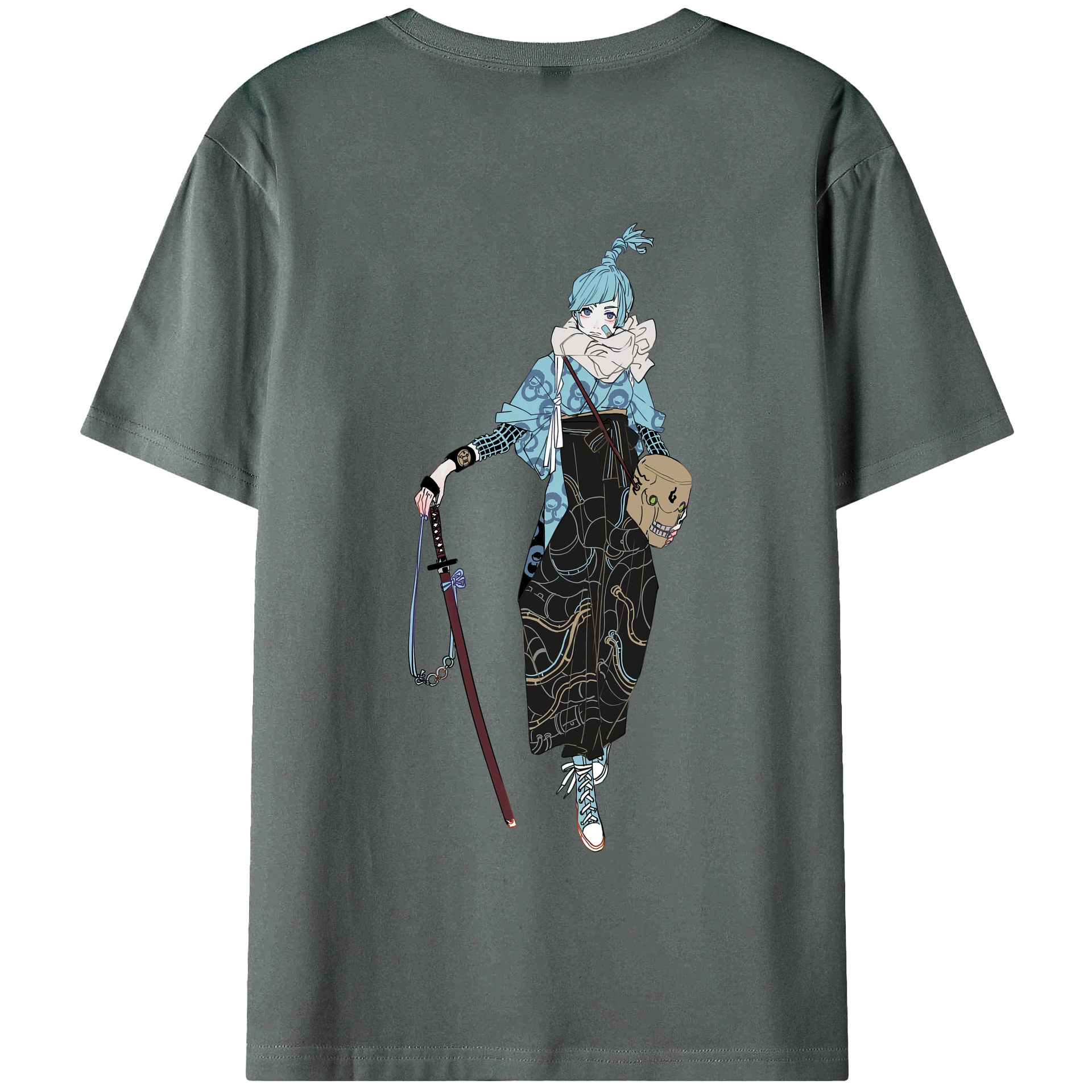 （画像用） 呪術廻戦 Jujutsu Kaisen 綿100％半袖Tシャツ（背面プリント）